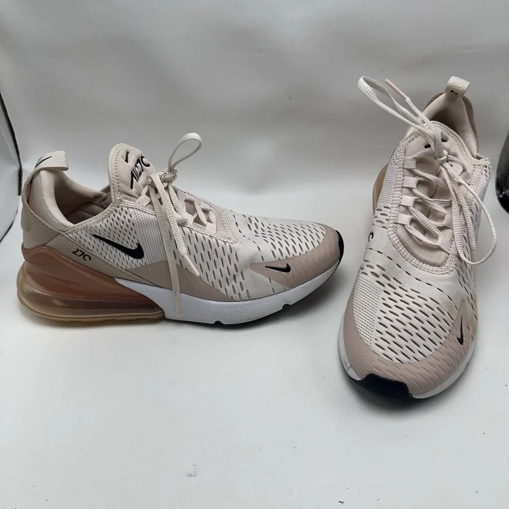 Womens NIKE AIR MAX 270 PINK-BLACK Size 11 AH6789-604 Shoes - Picture 1 of 10